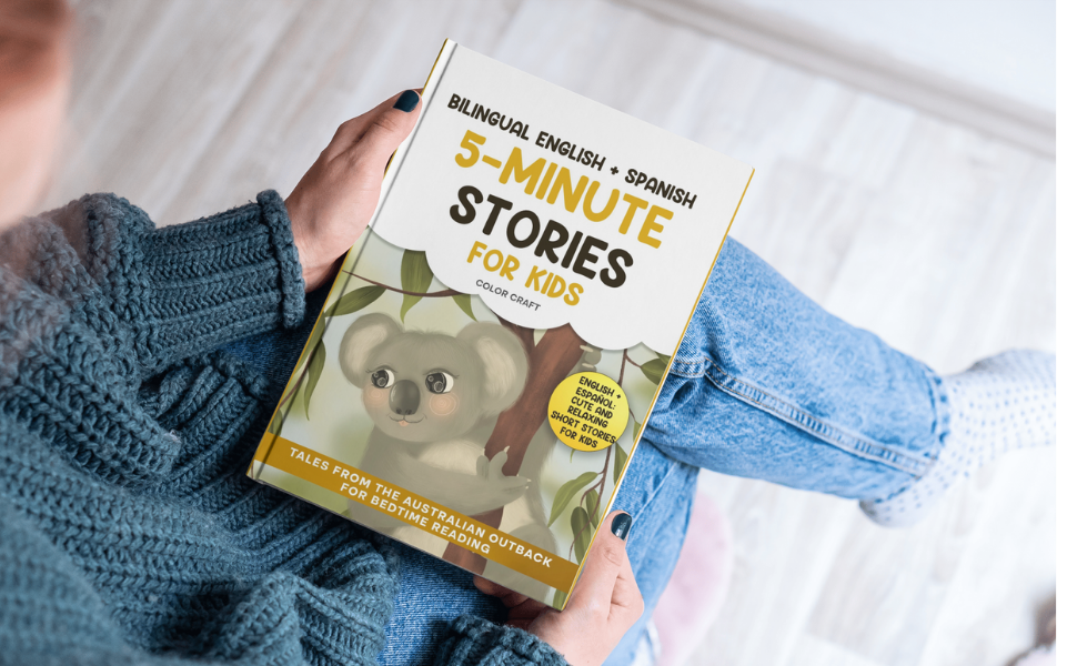 Bilingual 5-Minute Stories For Kids: Tales From the Australian Outback For Bedtime, in English + Italian (Copy)