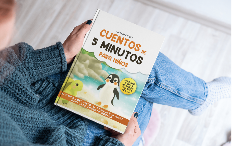 Cuentos de 5 minutos para niños: Historias del cielo, el bosque y el hielo para leer antes de dormir