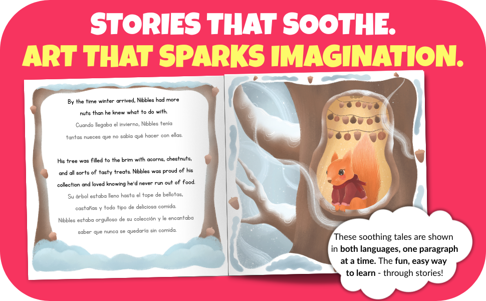 Bilingual Ultimate Stories For Kids: 4 books in 1 - Adventures for bedtime reading in English + Spanish | Cuentos en ingles y español: Relaxing Tales From The Sky, and more! | Historias de 5 minutos