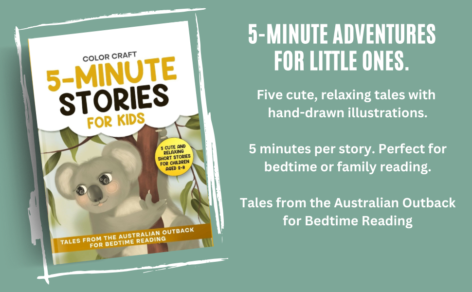 5-Minute Stories For Kids: Tales from the Australian Outback for Bedtime Reading (English)