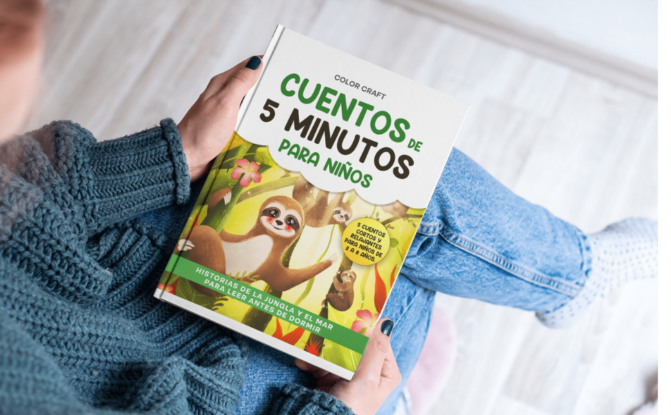 Cuentos de 5 minutos para niños: Historias de la jungla y el mar para leer antes de dormir