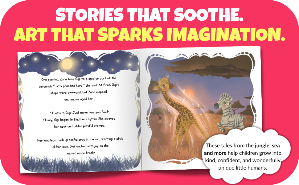 Ultimate 5-Minute Story Book For Kids: 4 Books in 1 - Short Bedtime Stories for Children Aged 2-8 ( English )