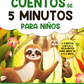 Cuentos de 5 minutos para niños: Historias de la jungla y el mar para leer antes de dormir