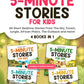 Ultimate 5-Minute Story Book For Kids: 4 Books in 1 - Short Bedtime Stories for Children Aged 2-8 ( English )